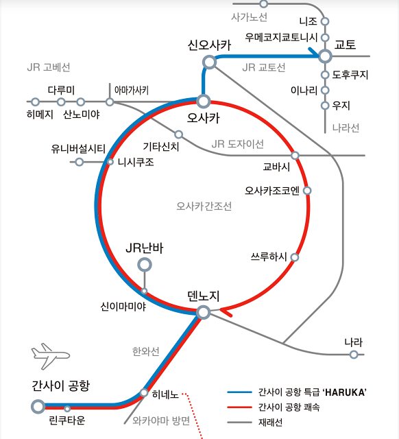 JR 전철 노선